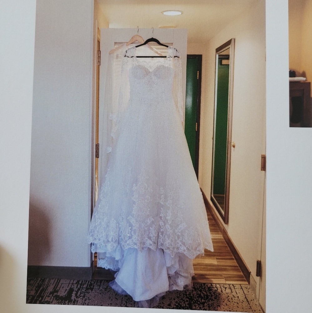 Wedding dress,  romantic, made to order
